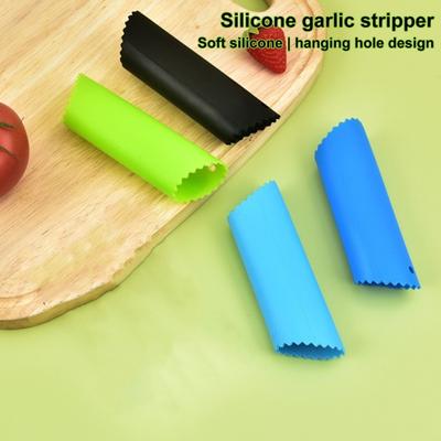 Чесночночистка Экономия времени Эффективный удобный силиконовый инструмент Чесночночистка для легкого удаления чесночной кожицы