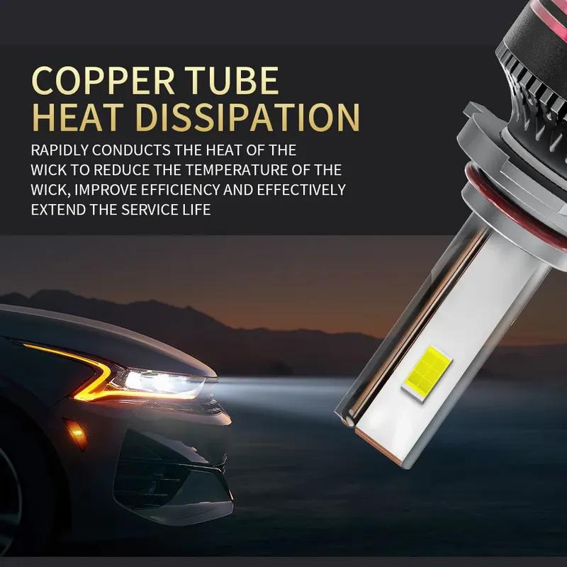 M8 PRO H1 H4 H7 Светодиодные Canbus Лампы H8 H9 H11 H16 JP 9012 HIR2 880 Лампы Фары 130W HB3 9005 HB4 9006 Автомобильные Огни Стабильная Работа
