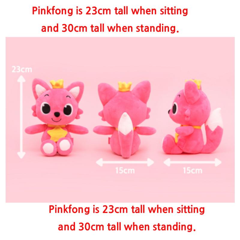 PINKFONG Оригинальная плюшевая кукла Pinkfong 30 см/12" Baby Shark Пинфонг