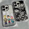 Мультяшный Чехол для Телефона E-Ed Edd N Eddy Для iPhone 17 Air 16 e 15 14 13 12 11 Pro Max Plus SE 2020 2022 Прозрачный Мягкий Чехол