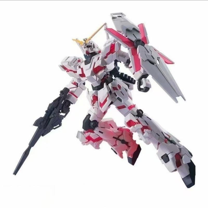Bandai Собранная модель HG Unicorn 1/144 Джим Спартак Марк Меха Игрушка Украшение Подарок Модель Фигурки Действия Аниме Фигурка Коллекция