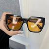 Дизайнерские солнцезащитные очки «кошачий глаз» женские мужские удобные квадратные солнцезащитные очки женские мужские большая оправа зеркальные трендовые