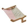 Bedside Cat Hammock Adjustable Cat Bed Window Perch with Wood Frame No