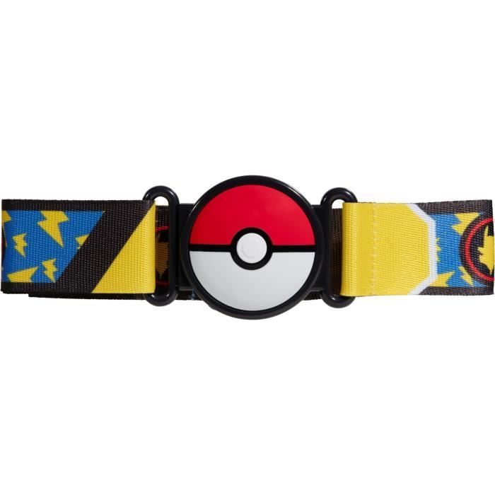 Ceinture Clip 'N' Go Pikachu Pokémon Day - BANDAI - Pokémon - 1 Ceinture, 2 Poké Balls Et 1 Figurine Pikachu 5 Cm