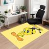 Custom Name Tweety Printed Carpet, Rug for Office Chair Living Room Bedroom Kitchen Room Decor Gifts.
