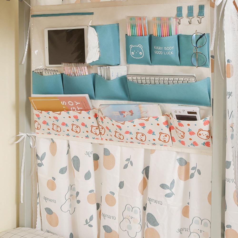 Настенная сумка для хранения с множеством карманов, мешочки для хранения мелочей, подвесная сумка для общежития