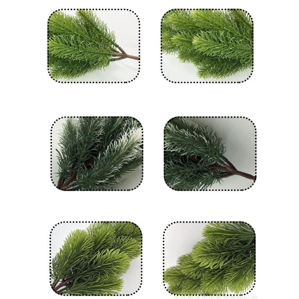 Artificial PE Fake Pine Twigs Christmas Tree Simulation Pine Artificial Pine Branches Gift