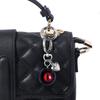 Gothic Horror Keychain Eyeball Charm Handmade Resin Keyring Halloween Inspired Key Chain Backpack Accessories