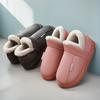 Women's Winter Indoor Couple's Thick-soled Lined Thickened Outer-wearing Warm Cotton Shoes for Men