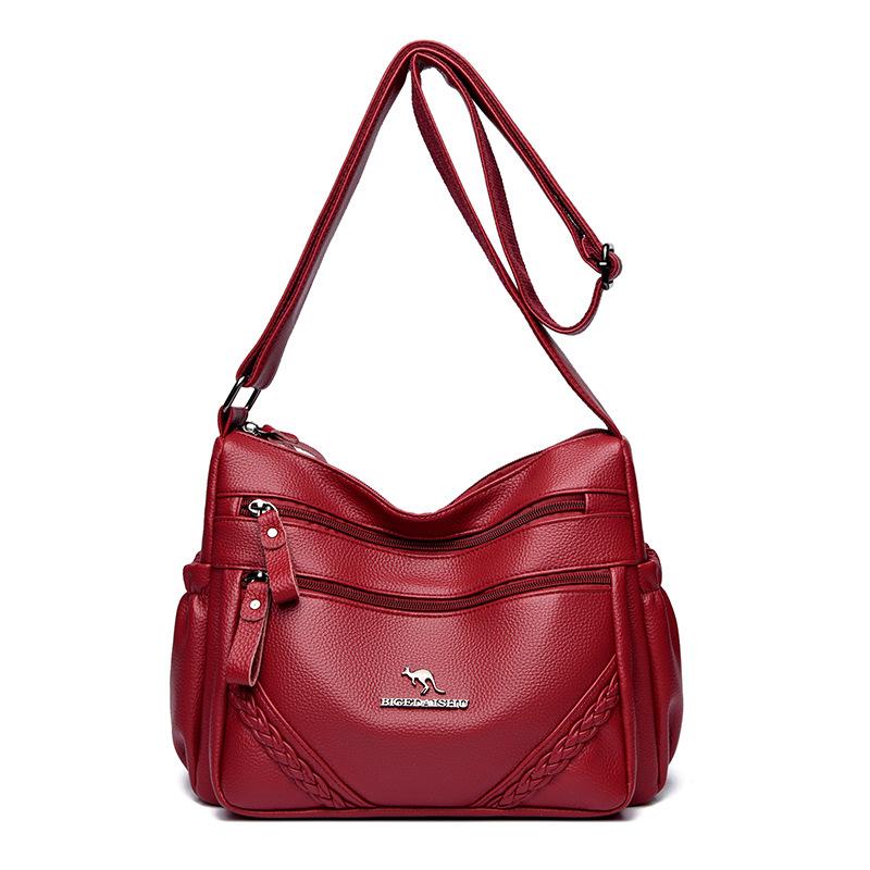 Women's Bag Shoulder Messenger Bag New Multi-layer Spring and Summer Versatile Fashion Women's Bag