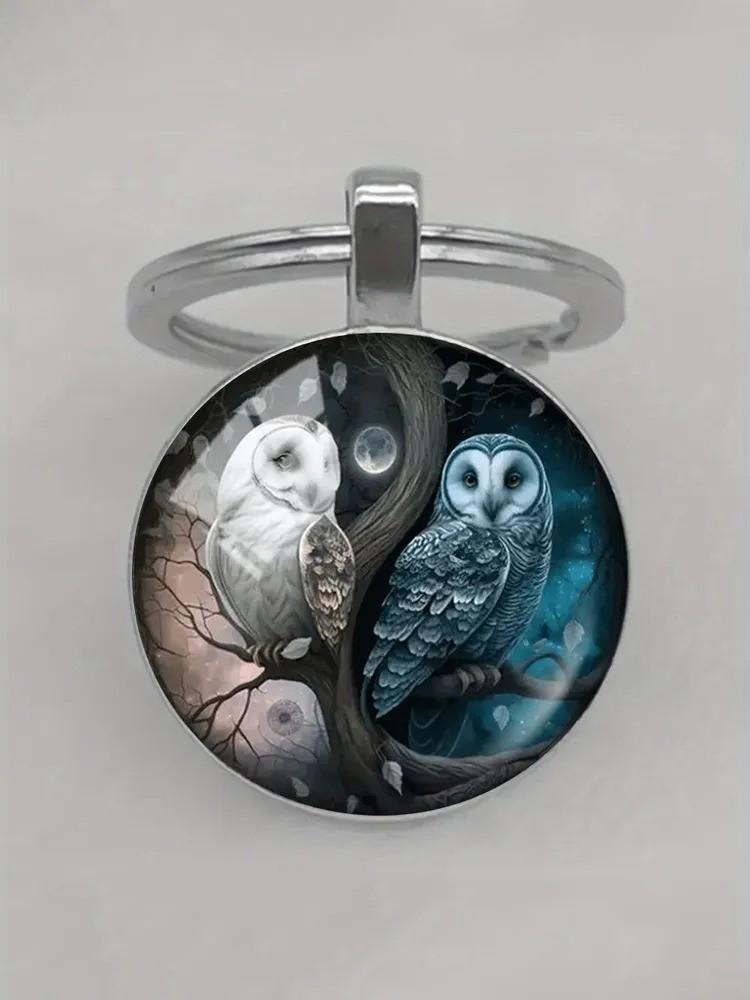 Сова Ретро Трансграничный Креативный Брелок