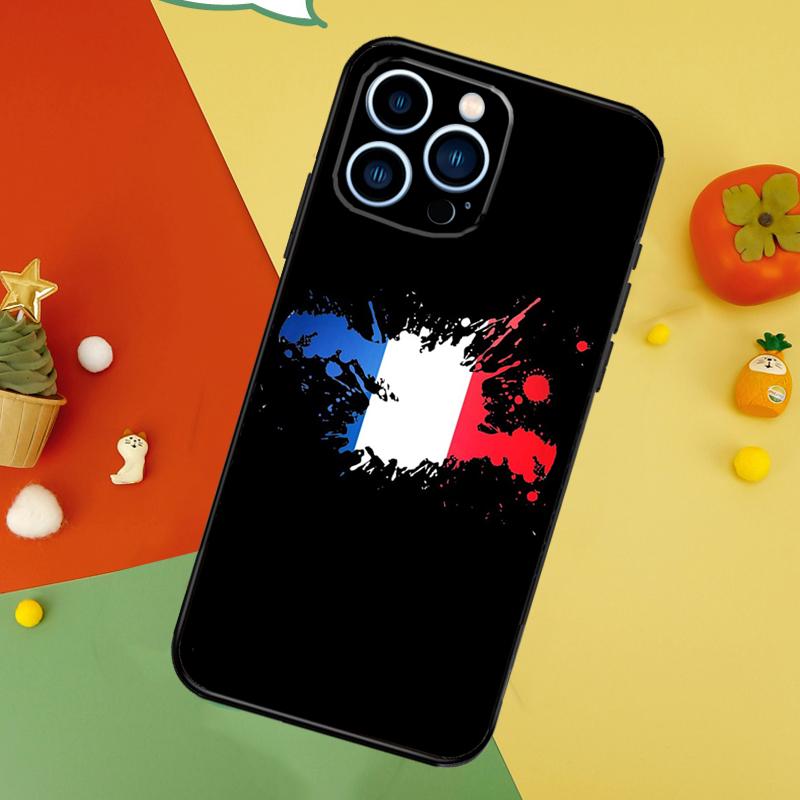 France National Flag Phone Case For IPhone 18 17 Pro Max 16 15 13 12 11 14 Pro Max Plus 12 13 Mini 16e 17 Air Cover