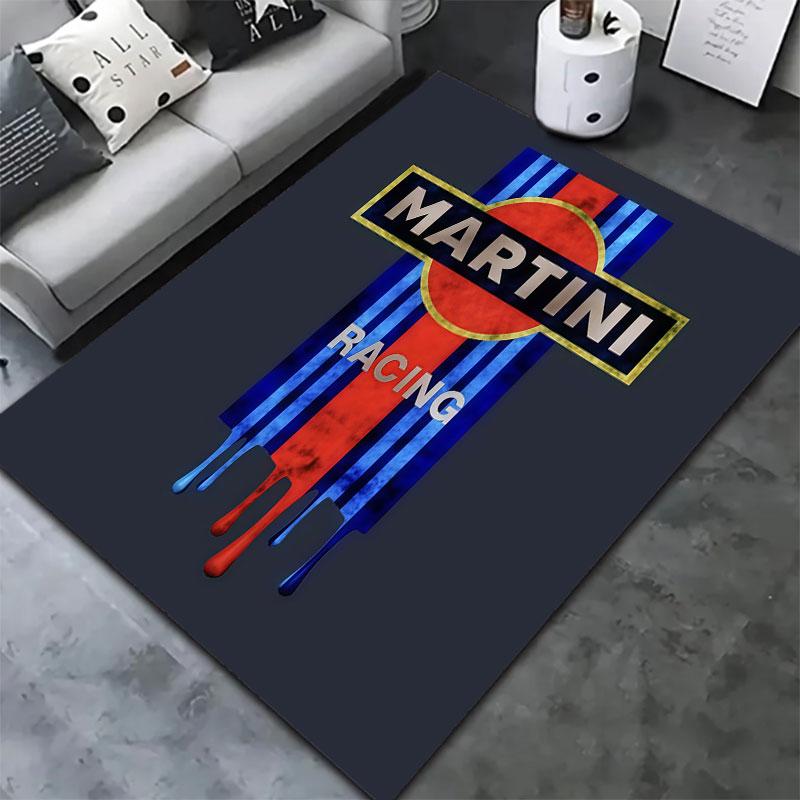Martini Racing Carpet Rug for Living Room Bedroom Home Sofa Decoration,Kids play Non-slip Floor Mat