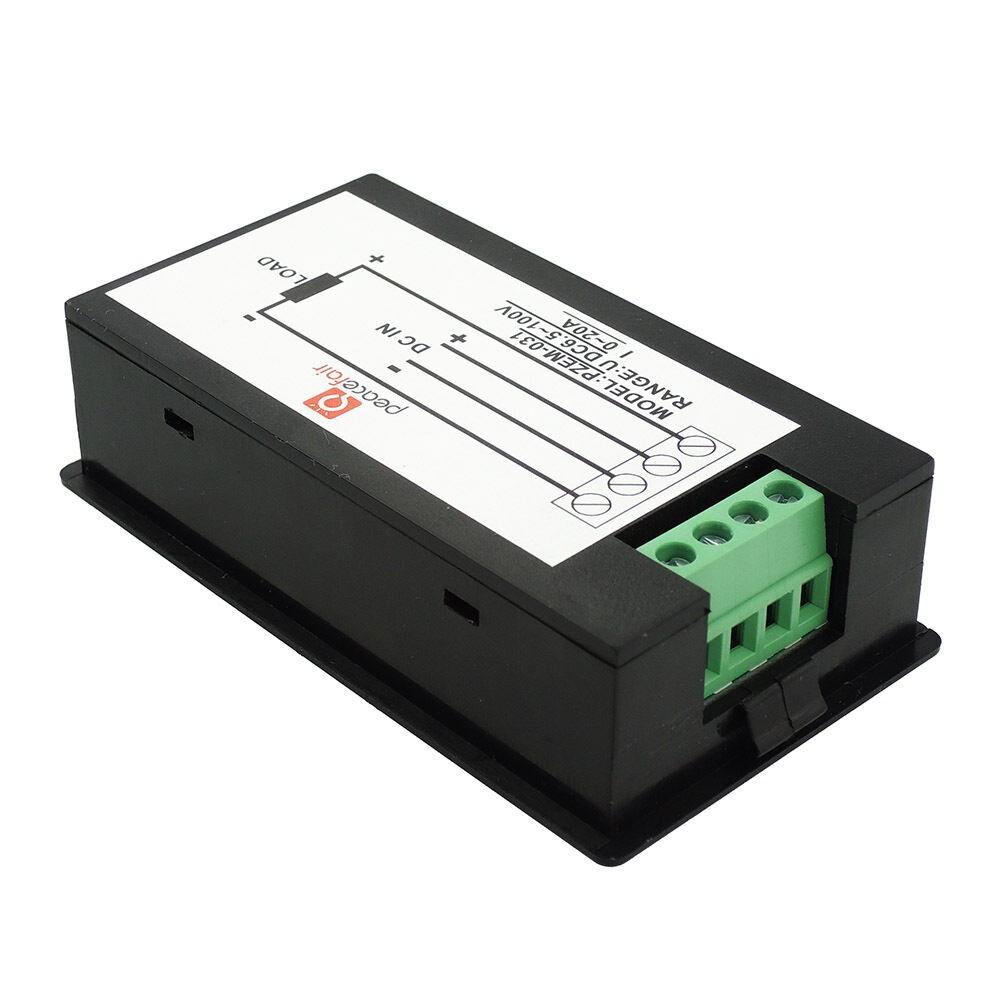 DC6.5~100V 20A 50A 100A ЖК-цифровой измеритель тока, напряжения, мощности и энергии