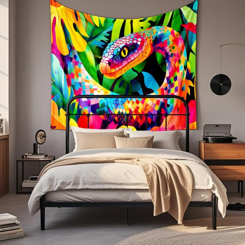 Boho Style Mandala Elephant Tapestry Wall Hanging Living Room Bedroom Decor