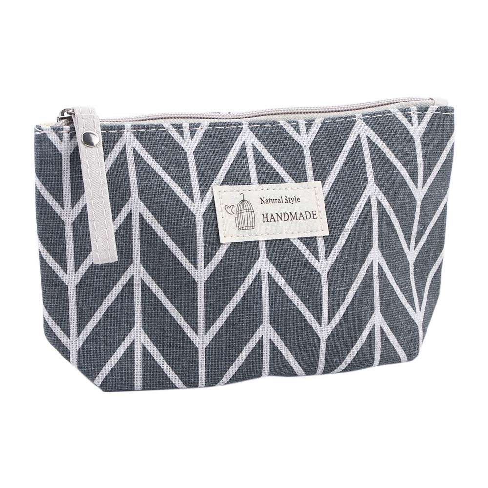 Косметички, портативные холщовые сумки для мытья с животным рисунком, многофункциональные сумки для хранения предметов