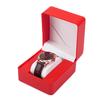 Watch Storage Box Pu Single Watch Display Case Wristwatch Watch Holder Travel Jewelry Watch Organizer For Men Gift