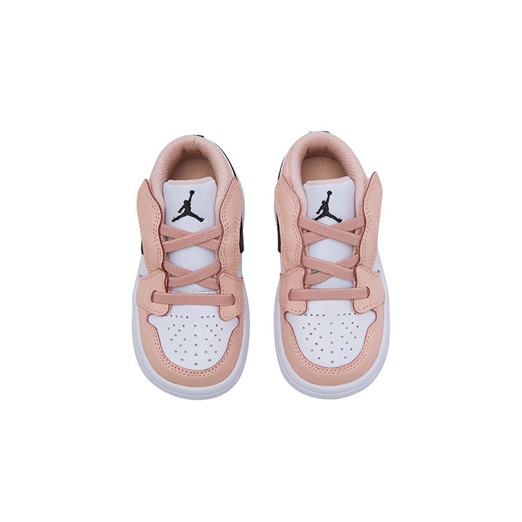 Детские кроссовки Air Jordan 1 Low ALT TD Arctic Orange Белый антрацит CI3436-800