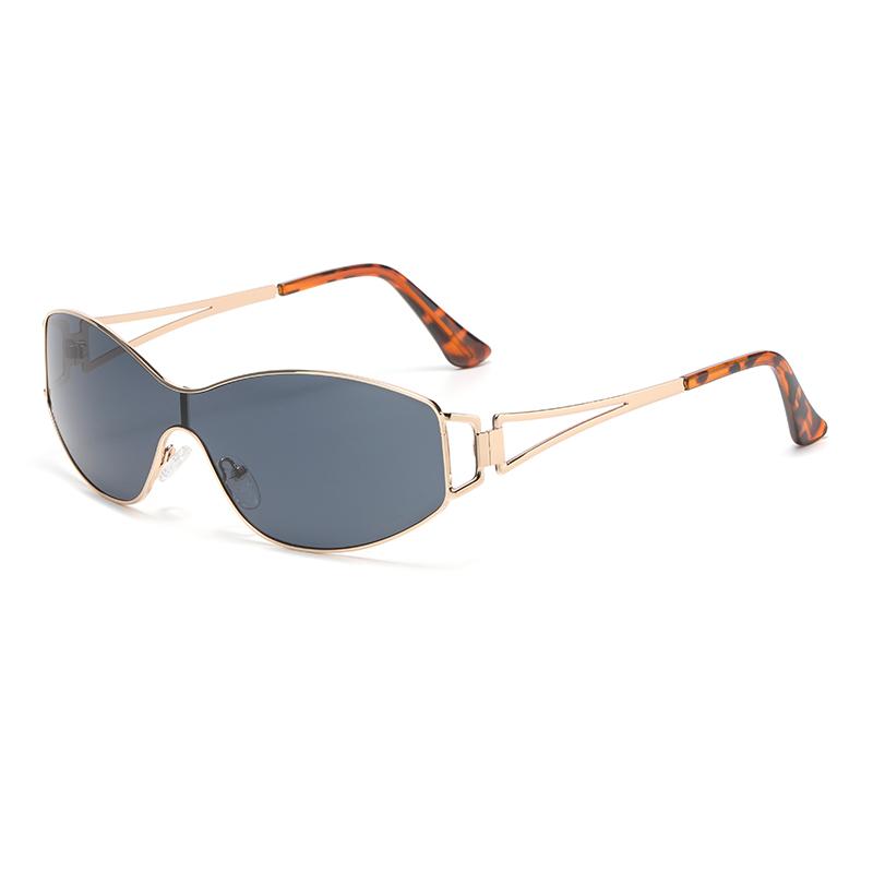 Y2K Trendy Wraparound Sunglasses For Men Women Fashionable UV Protection Outdoor Cycling Goggles 2530