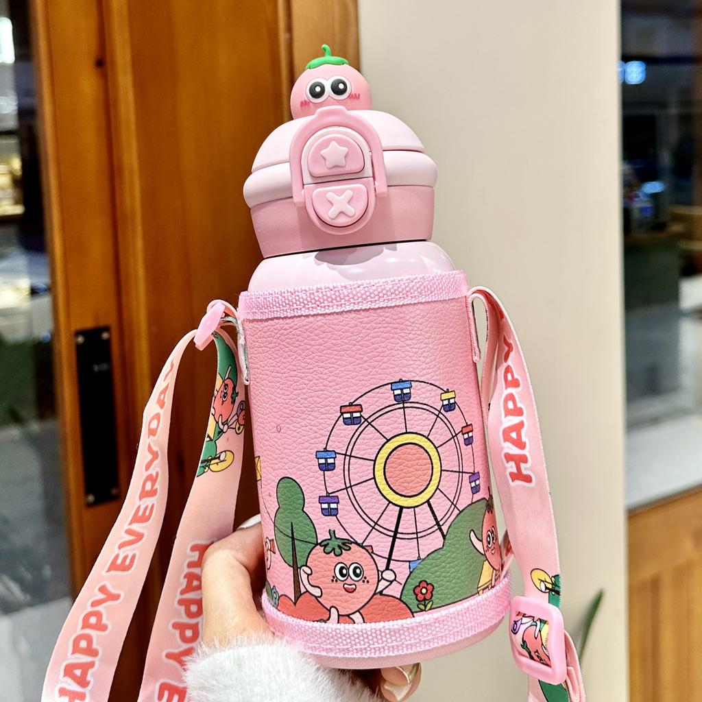 Детская термокружка, пищевая кружка для воды, для девочек и младенцев, для детского сада, школы, специальная бутылка для воды для детей начальной школы