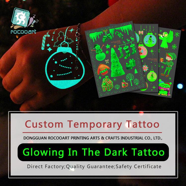 Designing for Free OEM Metallic Tattoo Customize Manufacturer,Custom Waterpoof Body Logo Temporary Tattoo