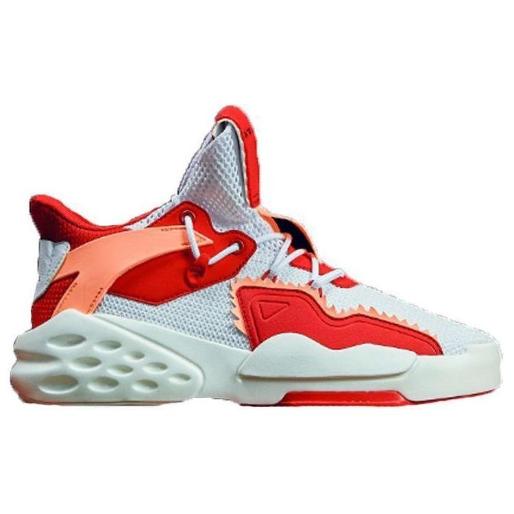 Anta (WMNS) AUTA x GuGong Life Series Sneakers 'White Red' Women's 12938099-4