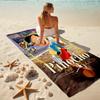 1Pc Pinocchio'S Magical Adventure Beach Towel, Quick Dry, Multi-Use for Beach Pool Gym Yoga Home Travel, Christmas, Halloween, Xmas Gift M929294
