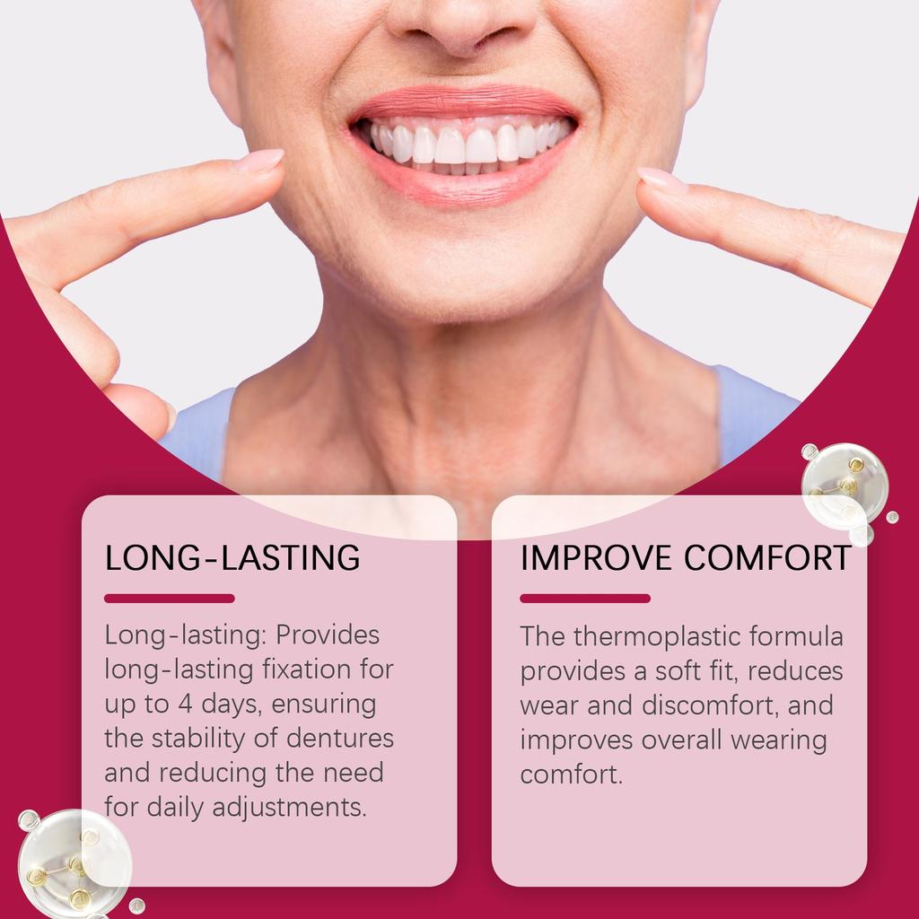 Термопластичный клей для зубных протезов, термопластичный клей для зубных протезов, термопластичный клей для зубных протезов, безопасный клей для зубных протезов