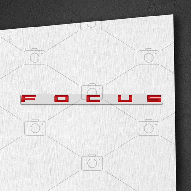 cjgnvt1 Car Metal Body For Ford Focus ST Line MK3 MK4 MK6 MK7 Logo Letter Decals Styling Badge Trunk Fender Emblems Sticker Accessories