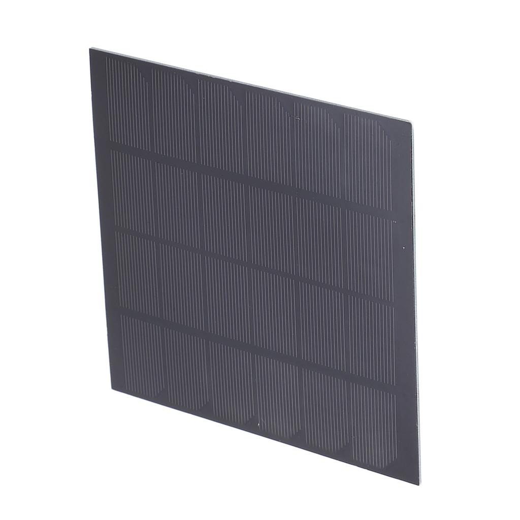 Portable 3W 6V Monocrystalline Silicon Solar Panel PET Solar Charging Board Module 145x145mm