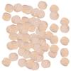 300pcs Unfinished Beech Wood Slice 1cm Wooden Discs Wood Handmade DIY Wood Discs  Painting