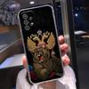 Силиконовый прозрачный чехол для Samsung Galaxy A52 A51 A53 A72 A71 A73 A32 A31 A33 A22 A11 Мягкие чехлы Чехол Россия Российские флаги Эмблема