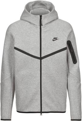 Куртка Tech Full-Zip Windrunner Hoodie (HV0949) темно-серый вереск/черный