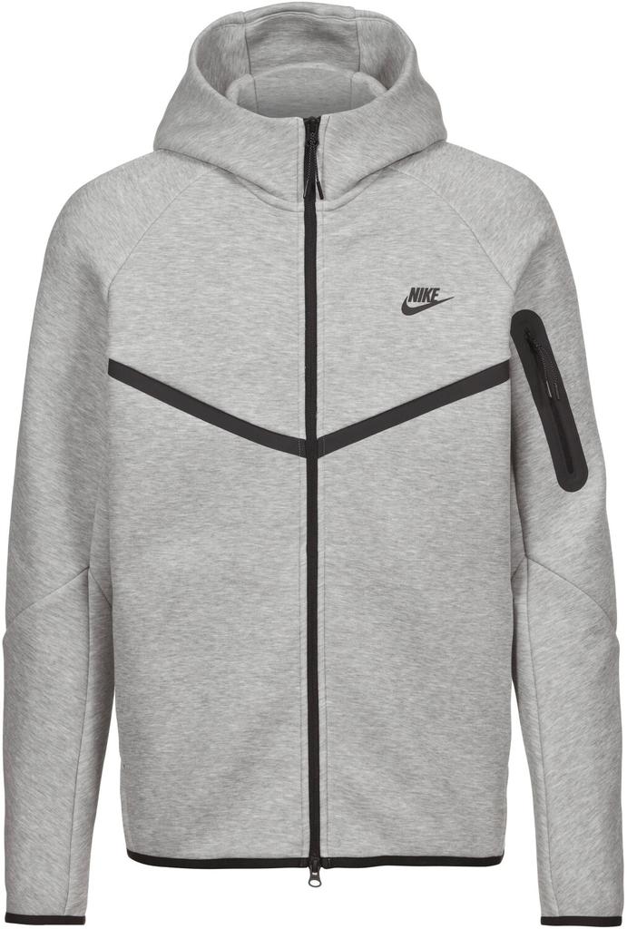 Куртка Nike Tech Full-Zip Windrunner Hoodie (HV0949) темно-серый вереск/черный