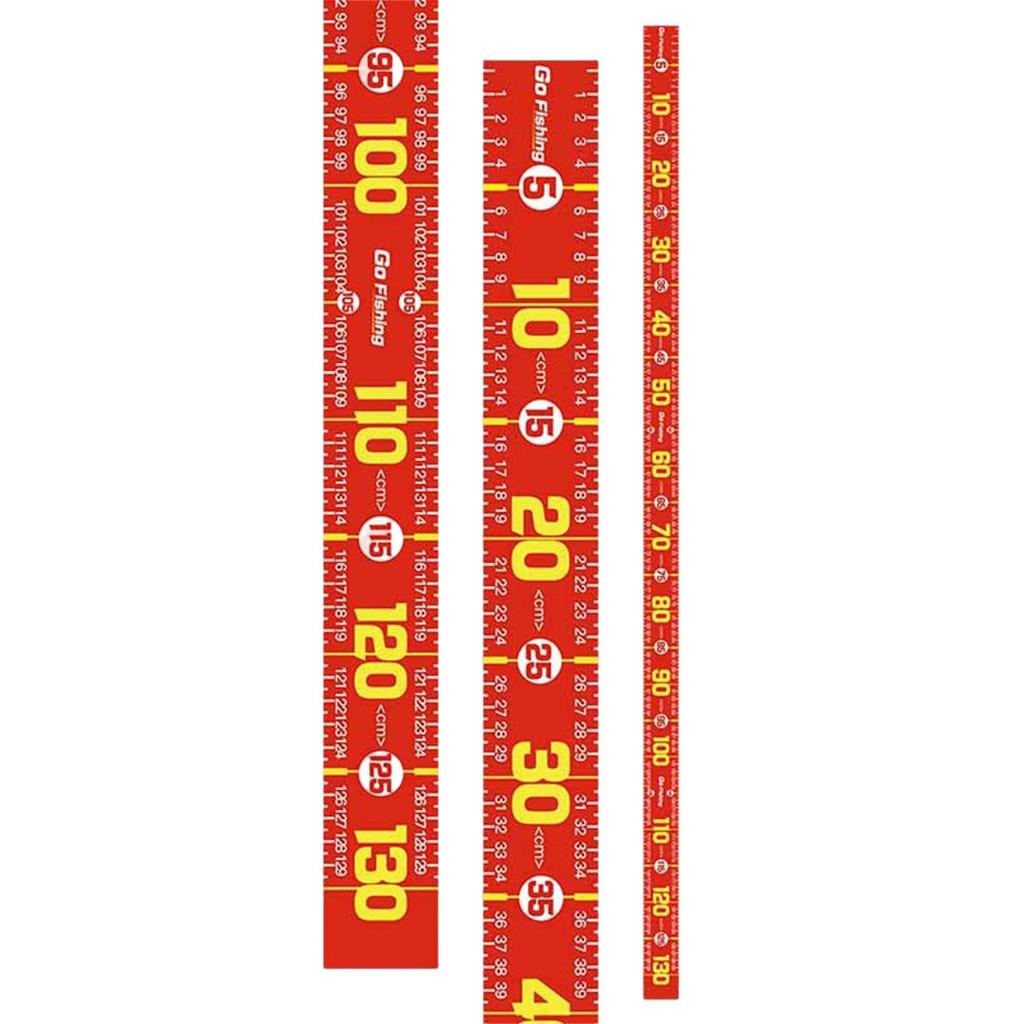 51in Portable Fish Measurement Tool Adhesive Soft Fishing Tape Measure Saltwater Fish Measuring Tape Fishing Essential