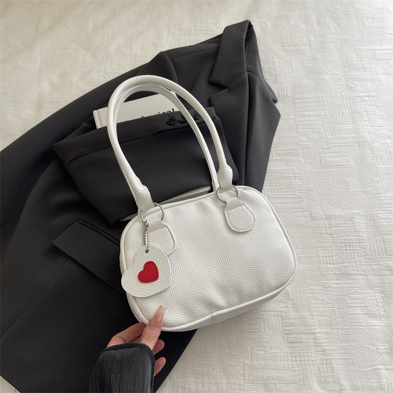 Women S Retro Contrast Color Pillow Bag Crossbody Bowling Commuter Bag