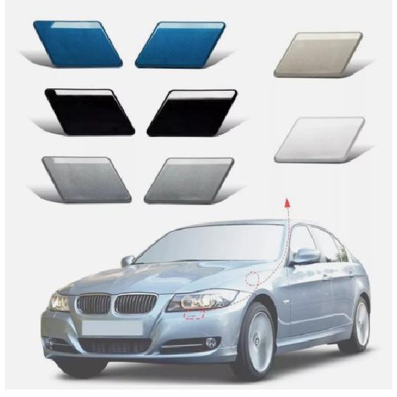 1 пара Заглушка форсунки омывателя фары переднего бампера для BMW 3 серии E90 E91 2009-2012