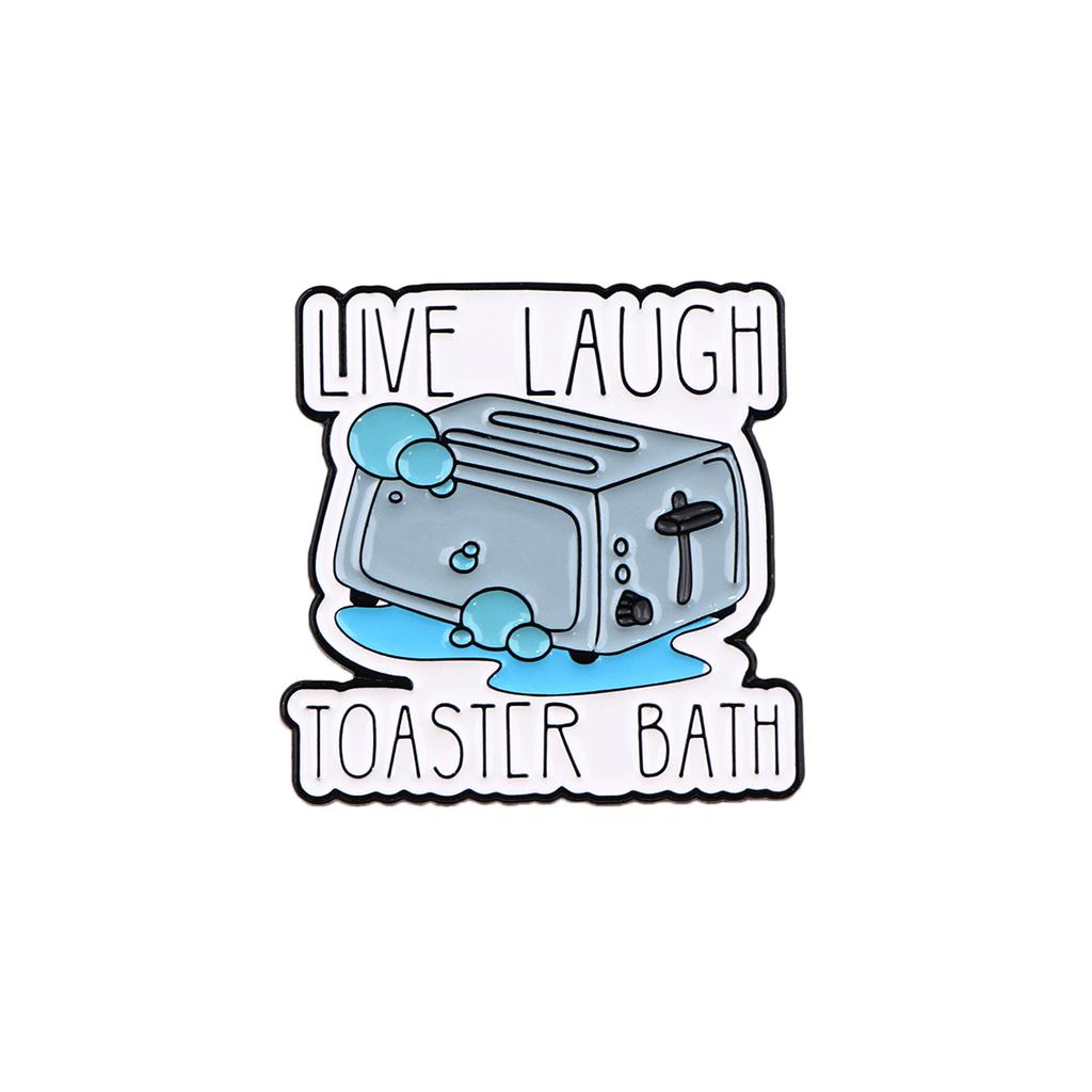 Flower Funny Quotatio Enamel Pin Movie Brooches Bag Lapel Pin Cartoon Holiday Backpack Decoration Jewelry Gift for  Friends