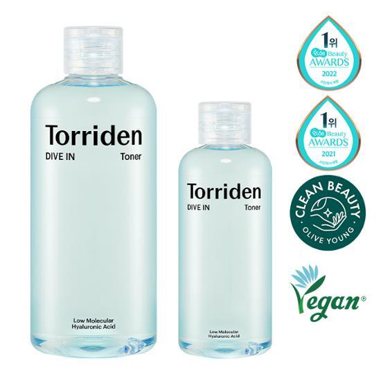 Toryden Dive-in Low Molecular Hyaluronic Acid Toner 300ml Special (+100ml Additional Gift)