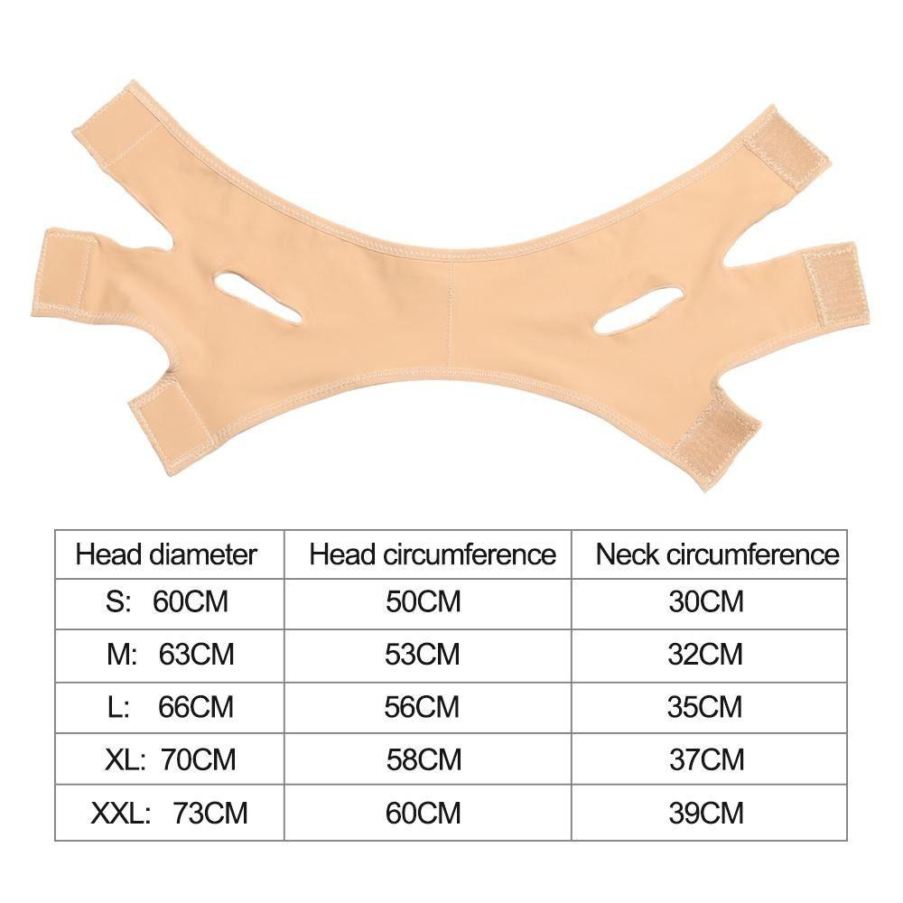 Elastic Elastic Face Slimming Bandage Tight Not Strangling Non-Slip V Line Face Shaper Lifting Function Skin Care