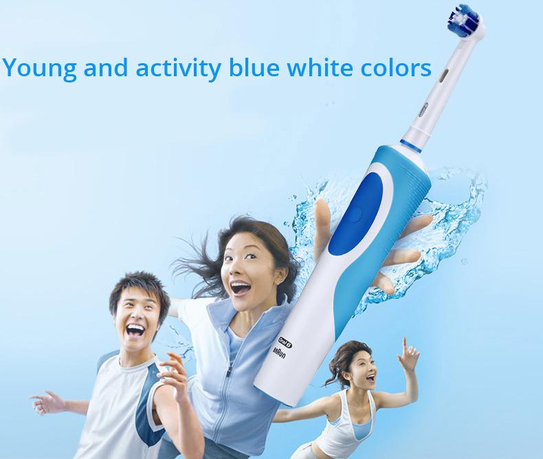 Перезаряжаемая электрическая зубная щетка Oral B, гигиена полости рта, чистые зубные щетки Precian, вращающаяся 3D белая щетка для отбеливания зубов