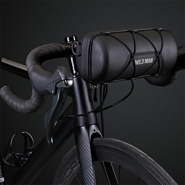 Wildman Etui/Uchwyt Rowerowy Gd7Xsakwa Na Kierownicę Czarna/Black
