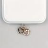 3D Heart Tpye-c Dust Plug Decoration Hanging Phone Pendant For Iphone For Samsung Charge Port2