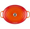 Cast Iron Roaster Le Creuset Signature Oval 40 Cm Oven Red 14.8 L (21178400902430)