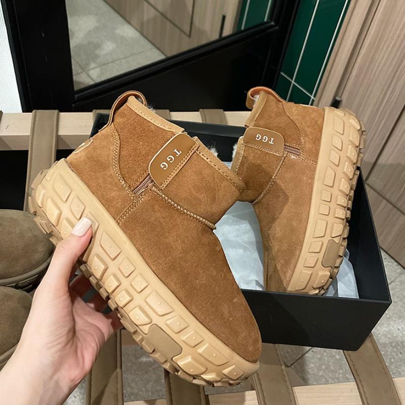 Ботильоны на платформе, женские, на плоской подошве, замшевые, на высоком каблуке, кроссовки, зимняя обувь 2025 года, спортивная обувь для бега, дизайнерские Botas Mujer