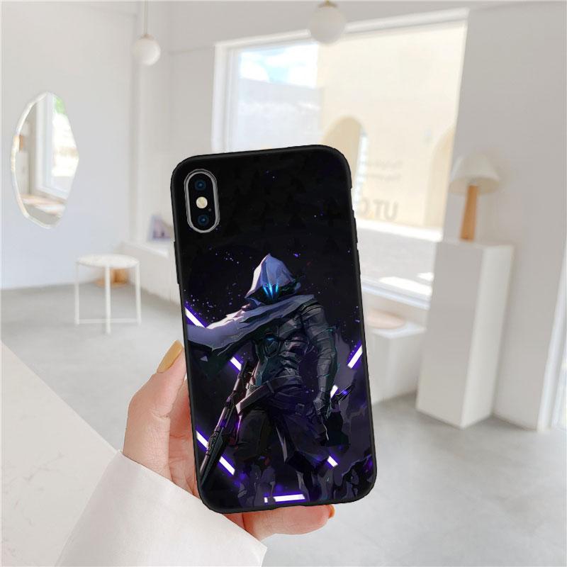 LO92 V-VALORANT Soft Shell Phone Case for Redmi Note 13 14 Pro+ Plus A3 A3X 13X 13C 13R 14S 14C 14R