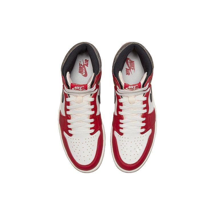 Air Jordan 1 Retro High OG Детские Varsity Red Black Sail FD1413-612