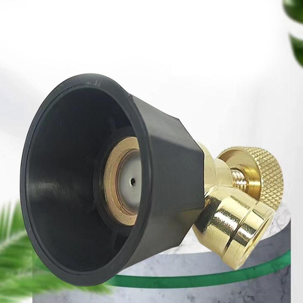 Черное распылительное сопло, регулируемое 5,1x4,6 см