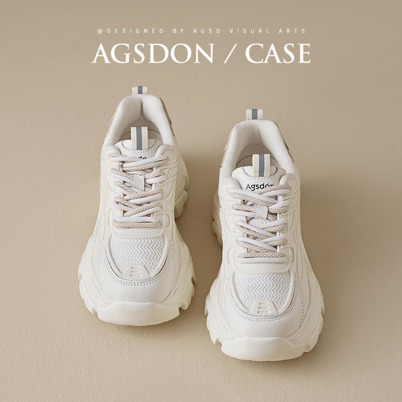 Августин платформа папины кроссовки женские 2025 новые летние повседневные спортивные туфли легкие и маленькие кроссовки для бега