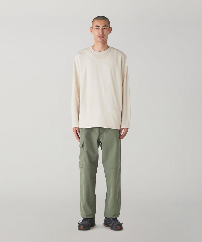 Snow Peak Wool Sweatshirt Pullover Size SW-24AU010, Oatmeal, L, Men's/Women's, Tops/Sweatshirt